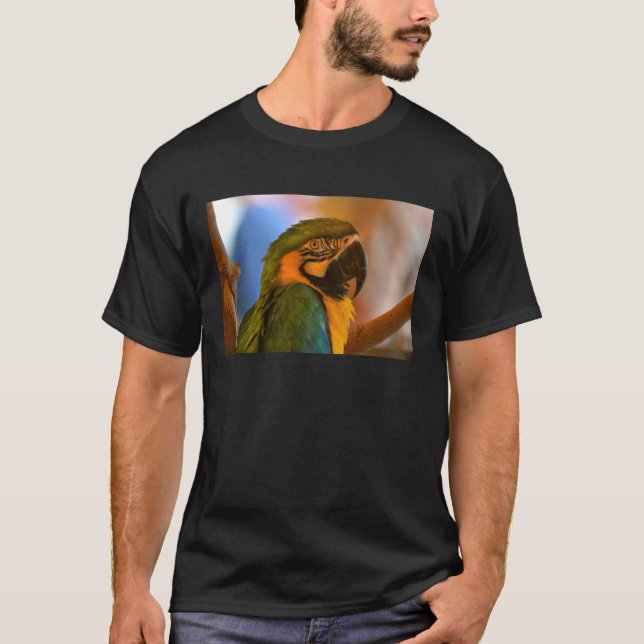 Manar Parrot Tee Shirt (Framsida)
