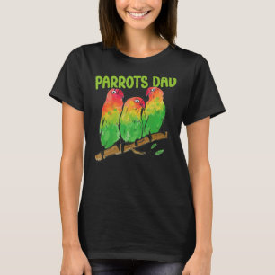 Manar Parrots Pappa Animal Friend Pet Parrot Owner T Shirt