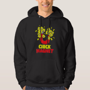 Manar Påsk Boys Chick Magnet Gult Chicks Gräver mi Hoodie