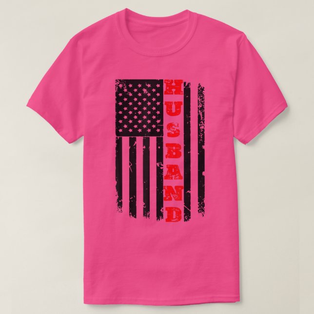 Manar Patriotic American Flagga Day - Pappa TShi T Shirt (Design framsida)