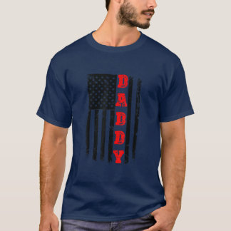 Manar Patriotic American Pappa Far Day - TShirt  T Shirt