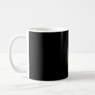 Manar Patriotic Electrician Gifts American USA fla Kaffemugg