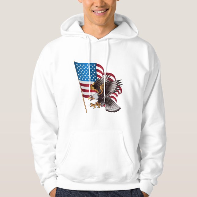 Manar Patriotic Hoodie (Framsida)