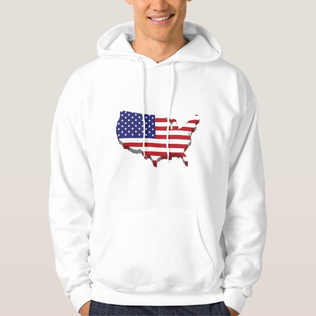 Manar Patriotic Hoodie (Framsida)