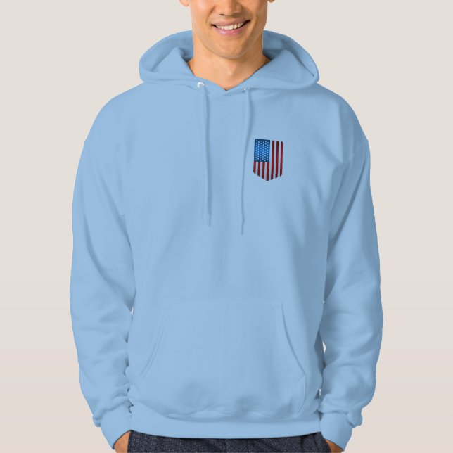 Manar Patriotic Hoodie (Framsida)