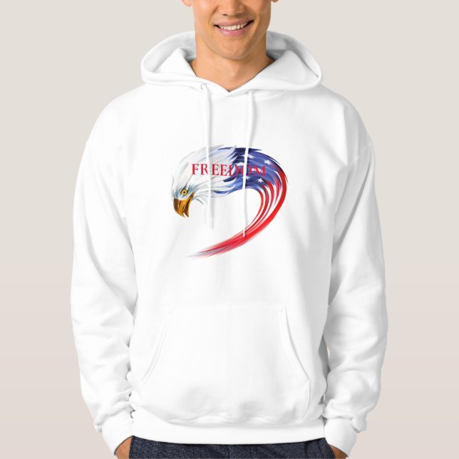 Manar Patriotic Hoodie (Framsida)
