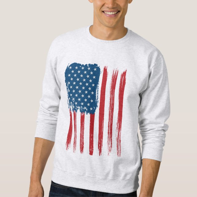 Manar Patriotic Sweatshirt (Framsida)
