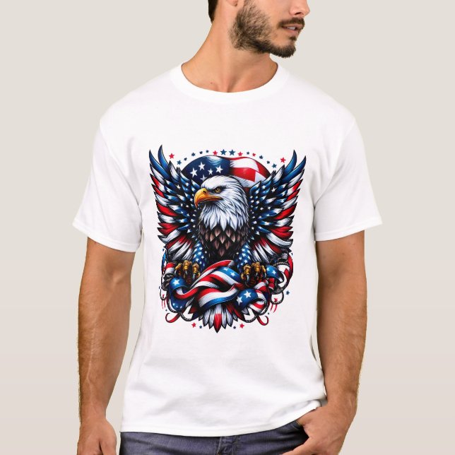 Manar Patriotic T-Shirt (Framsida)