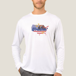 Manar Patriotic Truckin' Långärmad T Shirt