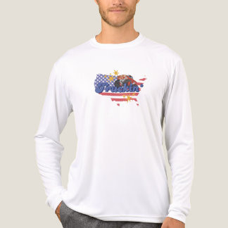 Manar Patriotic Truckin' Långärmad T Shirt