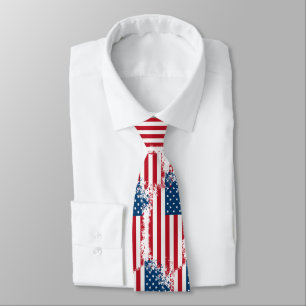 Manar Patriotic USA flagga Tie Slips