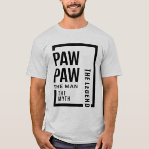 Manar pawpaw människan myten om det lykta gåvan t shirt