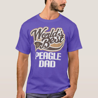Manar Peagle Hund Pappa Fars dag Pet Gift T Shirt
