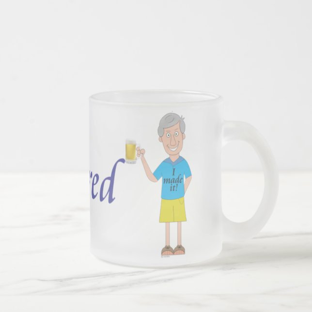 Manar pension frostad glasmugg (Höger)