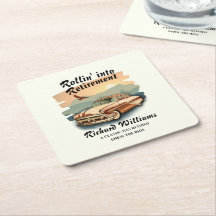 Manar pension retro Classic car-öknen sunset