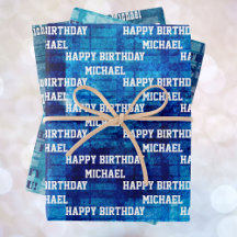 Manar Personalize Birthday Ord 3 Blue