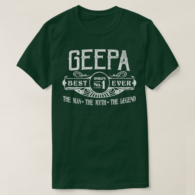 Manar Personlig Geepa Best No  T Shirt (Design framsida)