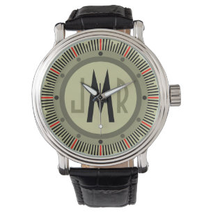 Manar Personlig Monogram Watch Armbandsur