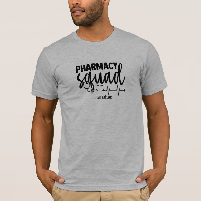 Manar Personlig Pharmacy Squad T-Shirt (Framsida)