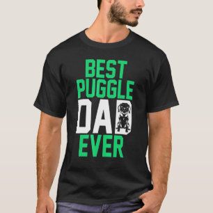 Manar Pet Owner Animal Hund pappa Best Puggle Papp T Shirt