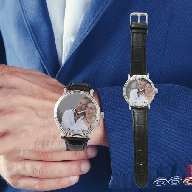 Manar PHOTO Watch 25:e femtionde Make-årsdagen Armbandsur (Skapare uppladdad)