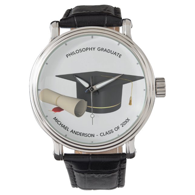 Manar PHOTO Watch STUDENTEN - välj en Stil Armbandsur (Framsida)