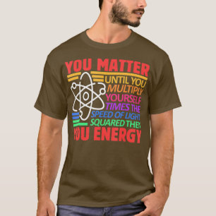 Manar Physics Teacher Particle Physicist Thorium T Shirt