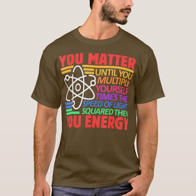 Manar Physics Teacher Particle Physicist Thorium T Shirt (Framsida)