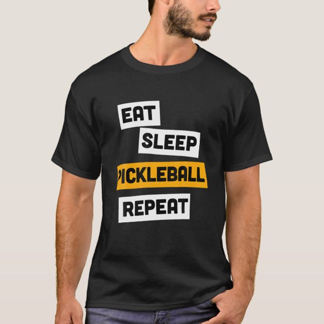 Manar Pickle Boll Paddleball Player Gift Funny Plo T Shirt (Framsida)