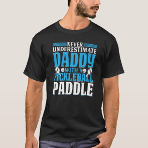 Manar Pickleball Player pappa Pickleball Paddle Pa T Shirt