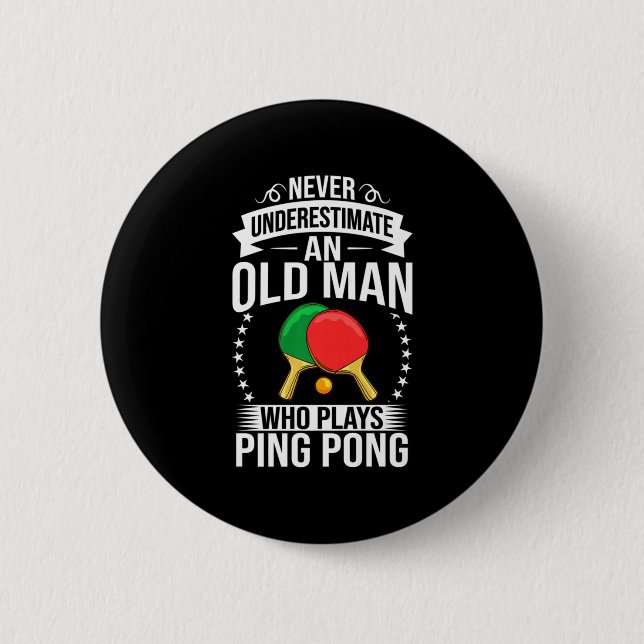 Manar Ping Pong Bord Tennis Player Bollar Paddle G Knapp (Framsida)