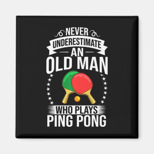 Manar Ping Pong Bord Tennis Player Bollar Paddle G Magnet