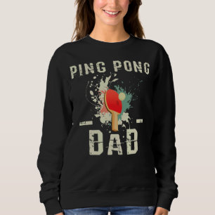 Manar Ping Pong Pappa Fars dag Bord Tennis Far T Shirt