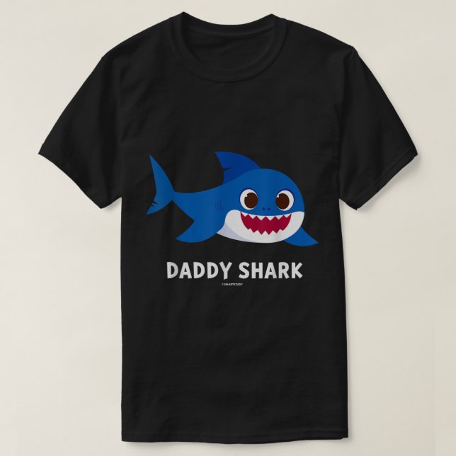 Manar Pinkfong-Officiell-kopia av pappa Shark- T Shirt (Design framsida)