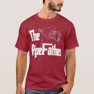 Manar PipeFather Funny Plumber Pappa Far T Shirt