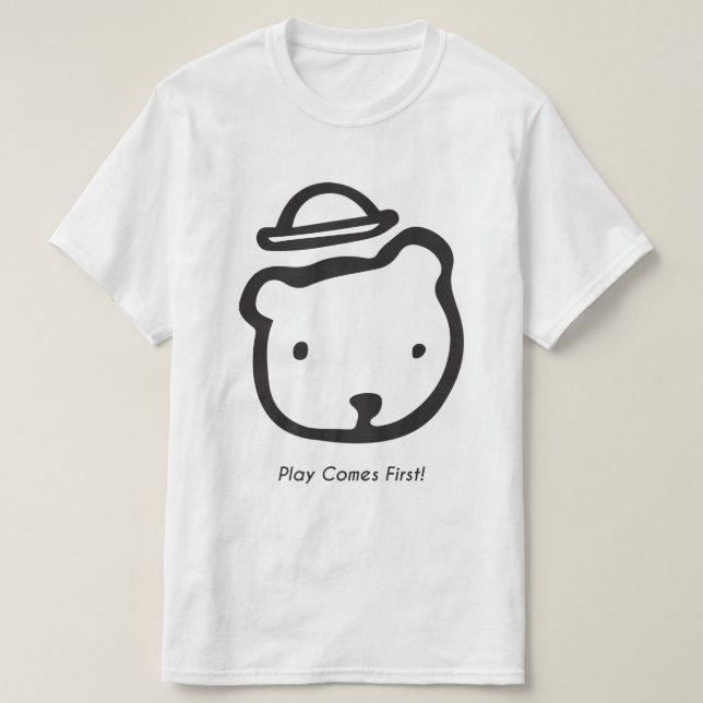 Manar Play kommer första klassiska fack T Shirt (Design framsida)