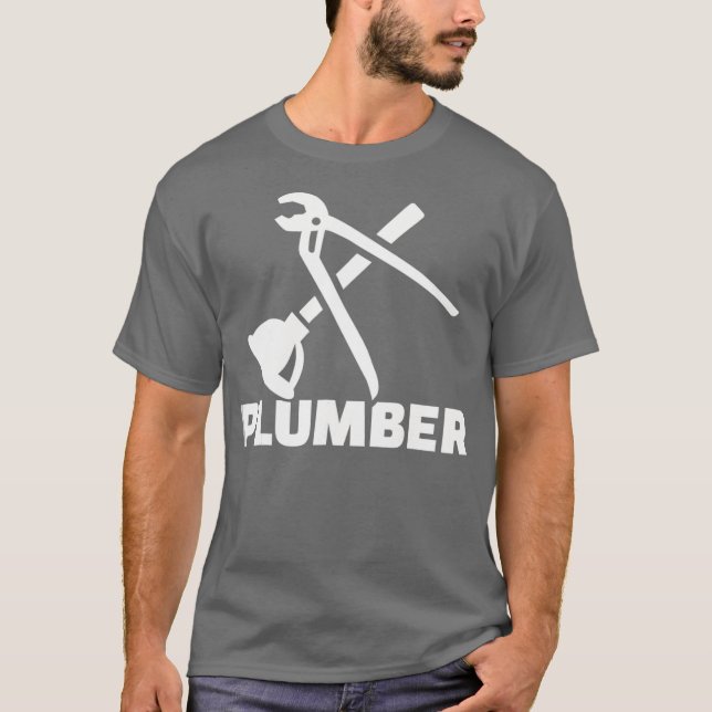 Manar Plumber T Shirt (Framsida)