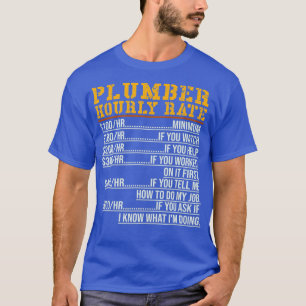Manar Plumber-timtaxa för nunyrörssystem T Shirt