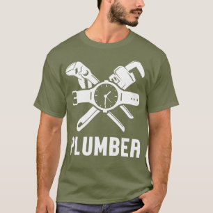 Manar Plumber Verktyg Pipefhr Pipe Journeyman T Shirt
