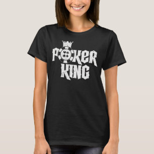 Manar Poker Kung Texas Hold'em Gambling Pot Cards T Shirt