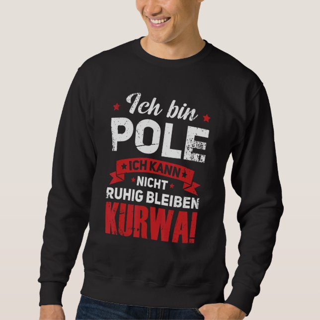 Manar Polen Lång Ärmad Tröja (Framsida)