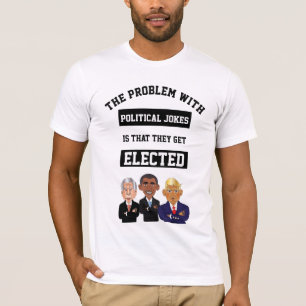 Manar Politiska skämt - vrida T Shirt