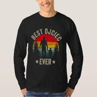 Manar polska Fars dag Best Ojciec någonsin Polen T Shirt