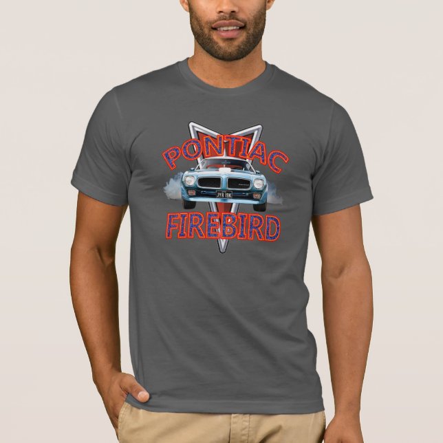 Manar Pontiac Firebird T Shirt (Framsida)