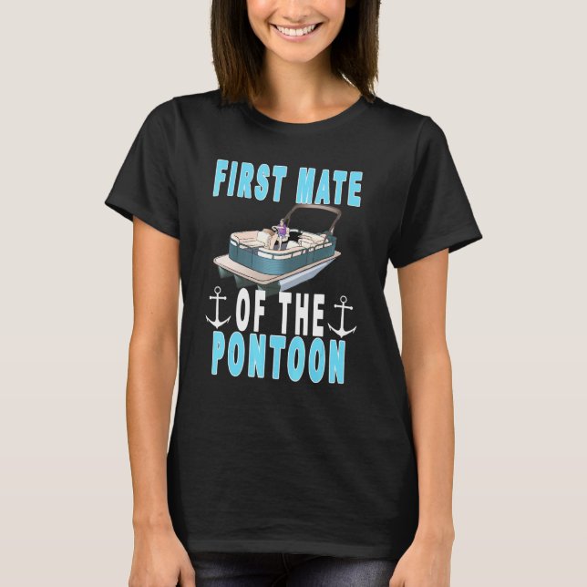 Manar Pontoon, Pontoon, Pontoon, kapten och först T Shirt (Framsida)