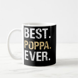 Manar Poppa Gift från mordotter Grandson Best P Kaffemugg