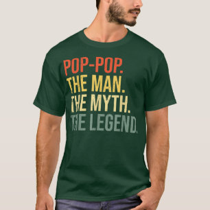 Manar popPop mannen, myten, morfar T Shirt
