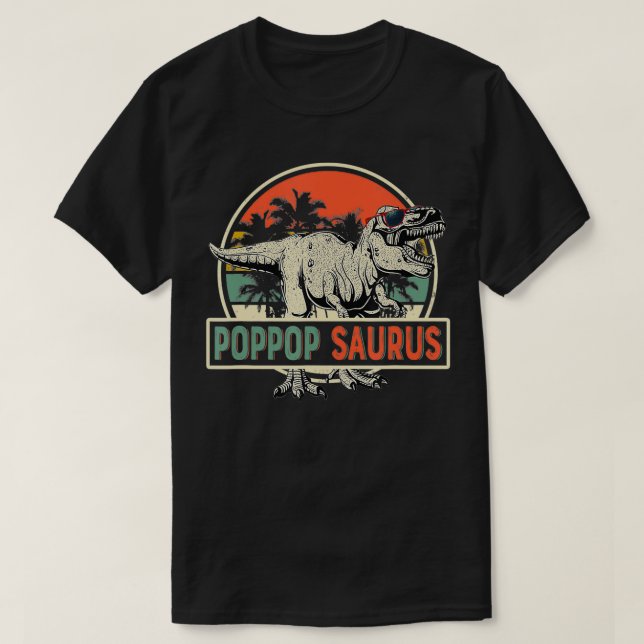 Manar PopPopsaurus T re Dinosaur Pop Saurus Fath Shirt (Design framsida)