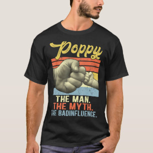 Manar poppy, mannen, myten, det dåliga influensavf t shirt