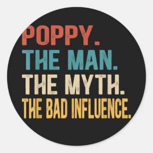Manar poppy, mannen, myten, det dåliga inflytande runt klistermärke